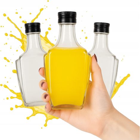 20 NOBEL Glasflaschen 250 ml + Verschluss für Liköre, Weine, Geschenke (1/5)