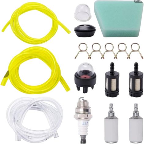 Kit de réparation et d'entretien pour tondeuse à gazon (17-piece) - kit complet pour petits moteurs (1/5)