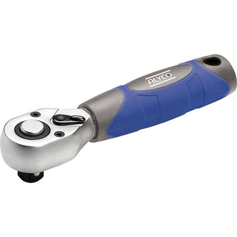 LLAVE DE CARRACA CORTA DE 3/8" ALYCO