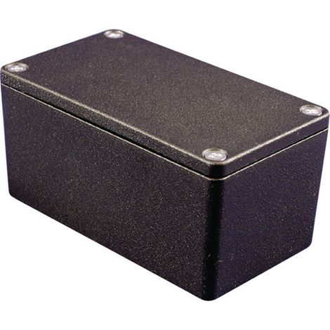 Hammond Electronics 1550Z109BK Universal-Gehäuse 150 x 64 x 36.5 Aluminium Schwarz 1 St.