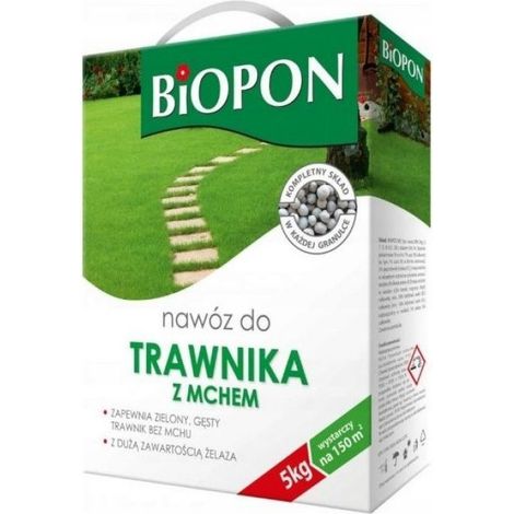 Engrais Pour Pelouse - 5 Kg - Couverture 150 M2 - Multicomposant - Azote 7 Phosphore 5 Potassium 8 - 1 Unité