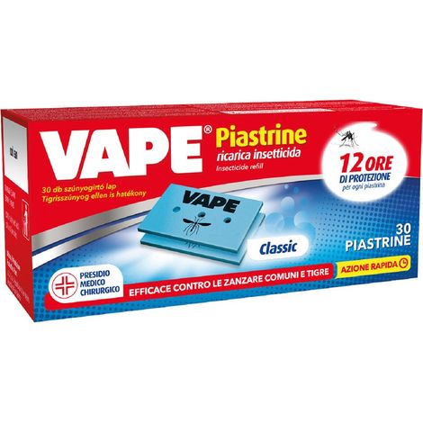 Antizanzare piastrine ricarica - Tipo: profumate