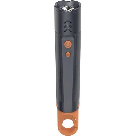 Hama LED-Taschenlampe FLX350, Batterien, stoßfest, Aluminium, 4 Modi+SOS, Zoom Torcia tascabile 233 g