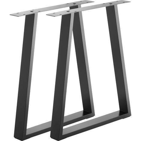 SOTECH V-FRAME Tischgestell 710 x 580 mm schwarz, 2 Stück