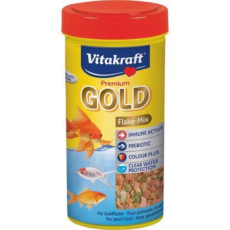Alimento per Pesci per Pesci Vitakraft Gold Premium Rossi