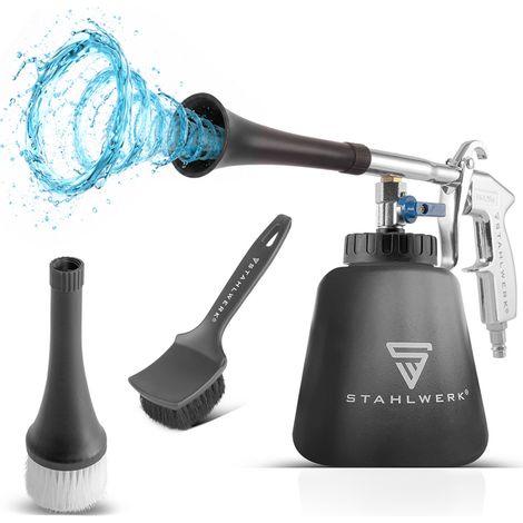 STAHLWERK RP-90 ST Pistola ad aria compressa per la pulizia degli interni con effetto tornado (1/5)