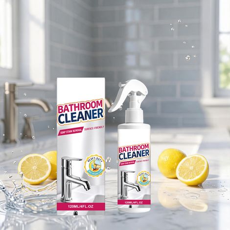 Badreiniger, Kalkentferner für Fliesen und Badewanne, Entkalker für Bad und Glas – 120 ml -- BIEMMEDUE (1/5)