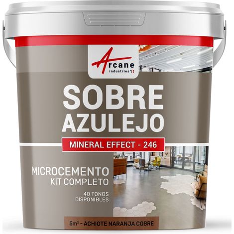 Microcemento sobre azulejos