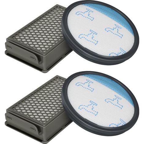 Ahlsen Juego de filtros HEPA para aspiradora Rowenta/Moulinex/Tefal Compact Power Cyclonic RO3731EA RO3753EA RO3786EA, accesorios de filtro de repuesto comparables a ZR005901 (1/4)