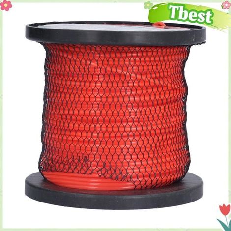 Ligne de de 2,4 mm, ligne de d'herbe ronde en nylon de 1 LB robuste avec haute performance, pour -bordure de jardin (1/4)