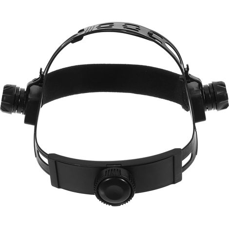 Bandeau Réglable Compatible Casques de Soudure pour Casque de Soudage en Plastique Noir Accessoire de Protection Protège la Tête Éclaboussures pour Soudeur (1/5)