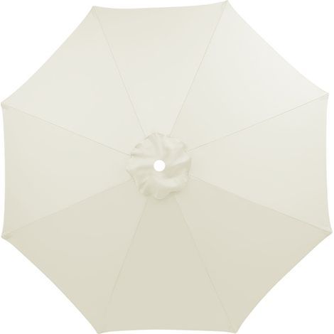 3m Parasol Cover, 8 Ribs, Waterproof, UV Resistant, Replacement Fabric, for Patio, Outdoor, Terrace, Beige (1/5)