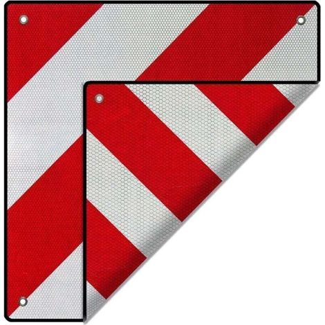 2in1 Réflecteur vélos de Signalisation Italie et Espagne pour Porte-vélos Camping-Cars homologué (1/4)
