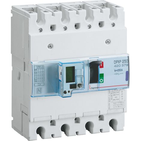 Disjoncteur électronique DPX³ 250 4P 250 A 50 kA - LEG420379