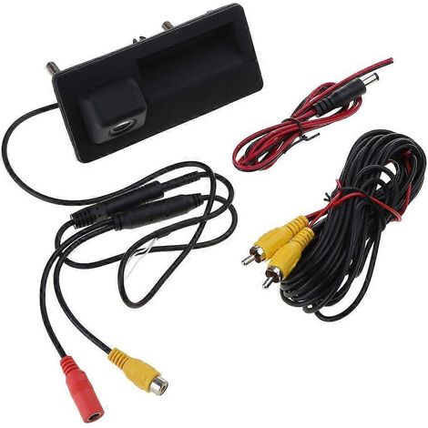 Caméra de recul et moniteur pour Audi A4, A5, S5, Q3, Q5 2013-2015 - système de stationnement arrière avec écran, aide au parking HD. (1/4)