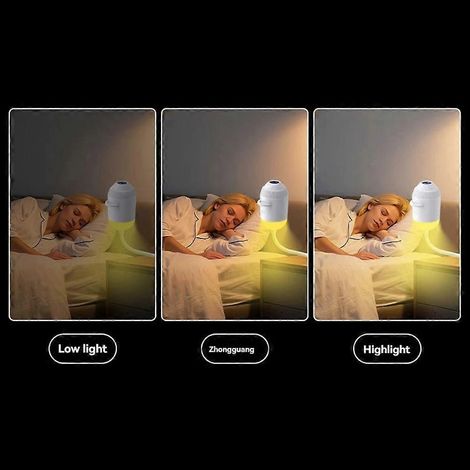 Lampe de projection d'étoiles galaxie HD USB 12 en 1, veilleuse LED d'ambiance, projecteur d'étoiles LED Plug & Play - ls (1/5)