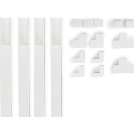 Hama 00221017 Goulotte de câble (l x P) 24 mm x 14 mm 4 pc(s) blanc (1/5)