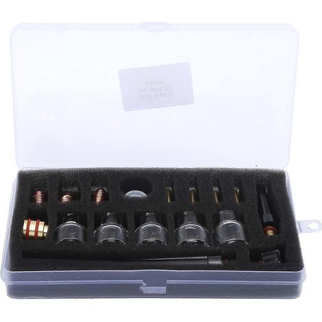 Ensemble d'accessoires pour chalumeau de soudage, bécher en verre, consommables de soudage pour l'outil électrique WP9/20 (1/4)