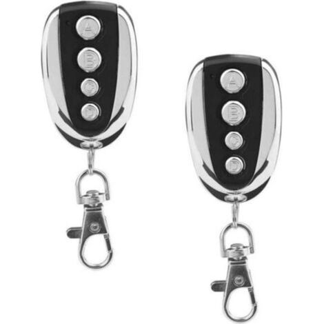 Télécommande sans fil UlisemDoor 433,9 MHz, clé clone universelle 433,9 MHz, 4 boutons, pour ouvre-porte de garage (1/4)
