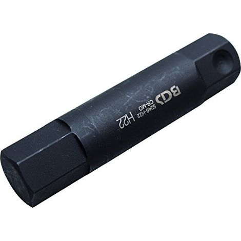 BGS Embout Longueur 100 mm Entraînement hexagone mâle 22 mm Hexagone femelle 22 mm - 5246-H22
