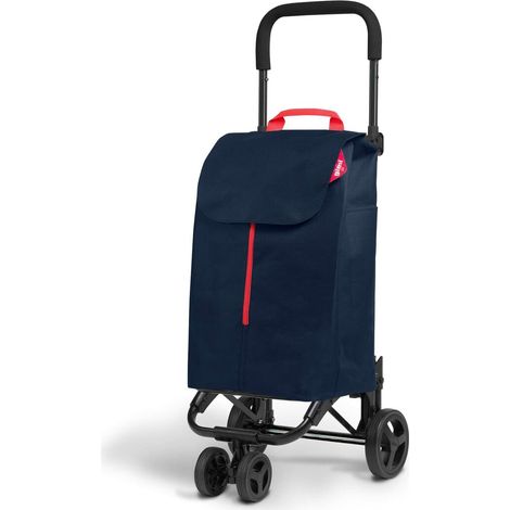 Carro de la compra twin azul 50 l