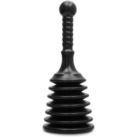 Drain cleaner for sinks and drains, flexible and powerful suction tool for removing blockages in bathrooms, kitchens, sinks, bathtubs and showers, black--DTEKGAZ