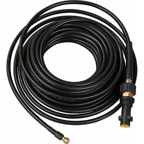 Convient pour la machine de nettoyage haute pression Kärcher, tuyau de dragage 15 m (1/4)