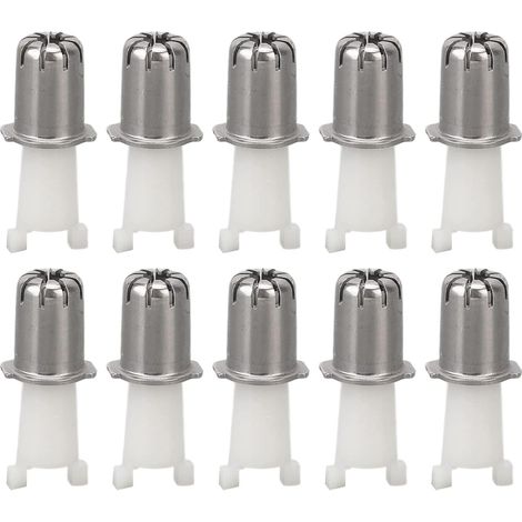 Têtes de rechange pour tondeuse à poils de nez, paquet de 10, têtes de lame de précision universelles pour tondeuse à poils de nez, coupe et rasage confortables, idéales pour les (1/5)