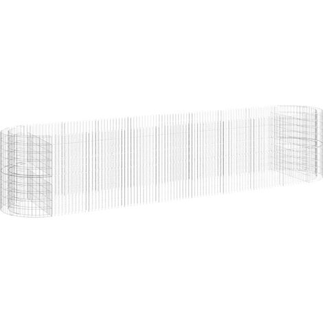 Maison Exclusive - Arriate de gaviones de hierro galvanizado 500x (1/5)