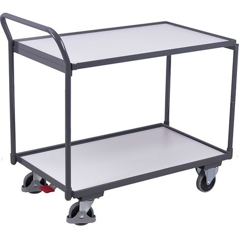 [JAMAIS UTILISE] Chariot VARIOFIT 2 Plateaux Bois ESD Charge 250kg - SW-500.557 (1/5)
