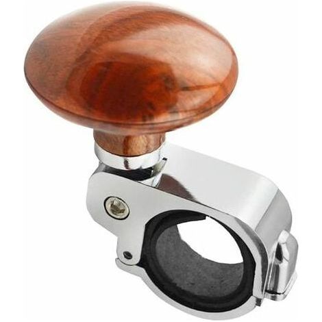 Bouton pour Volant, Boule de Volant Voiture, Pommeau de Véhicule, Vehicle Steering Knob Car Power Handle Spinner (1/4)