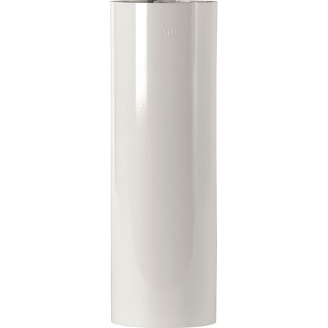 Bertrams Abgasrohr weiss beschichtet DM Kunststoffbeschicht.15 cm lang 101916