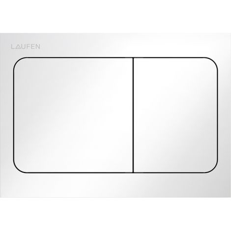 LAUFEN INEO Plaque de déclenchement Air, pour élément de WC, (1/2)