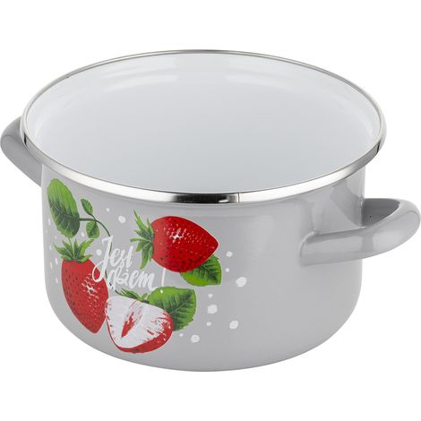 Pentola smaltata Emalia Polska Pleszew Marmellata 16 cm 2,1 l