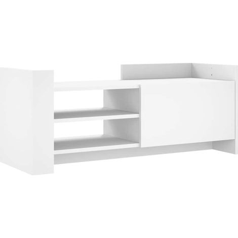 Mobile TV Armadietto TV Mobile Porta TV Bianco 100x35x40 cm in Legno Multistrato (1/5)