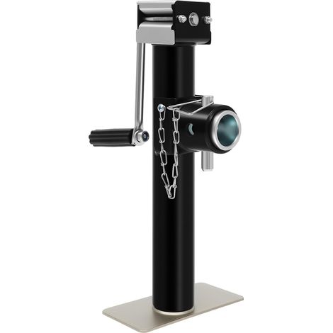 HAUTOUR Béquilles de remorque - Extensibles - Heavy Duty - Pied de Support de remorque - 1 béquilles de remorque - Supports de manivelle pour remorque - Charge maximale : 1 T (1/5)