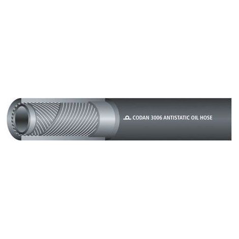 Tuyau Noir RS PRO, diamètre interne: 25.4mm, longueur 25m, pour Diesel, Huile, Paraffine ( Prix pour 1 )