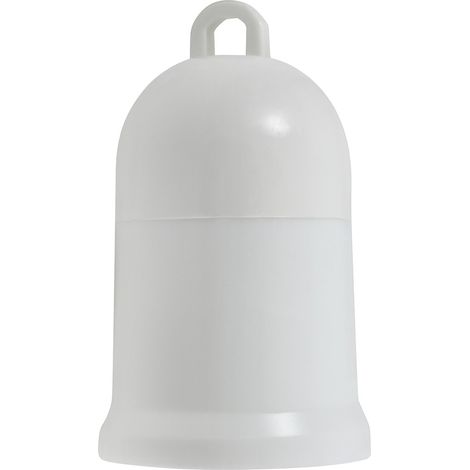 PORTALAMPADA DA INCASSO FILETTATO E27 BL - 250 V