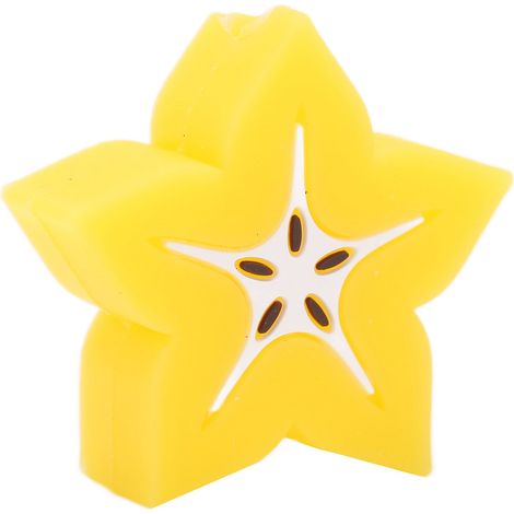 Protège-câbles en forme de fruit pour téléphones et tablettes - Motif carambole (1/5)