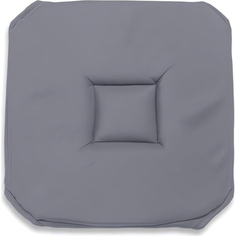 Soleil, Alix Dessus de Chaise Gobelin, Polyester, Gris, 40x40x3 cm