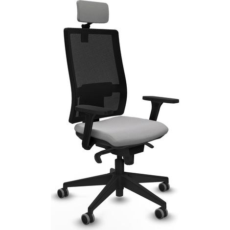 Piqueras et Crespo Horna Chaise de bureau gris clair (1/3)