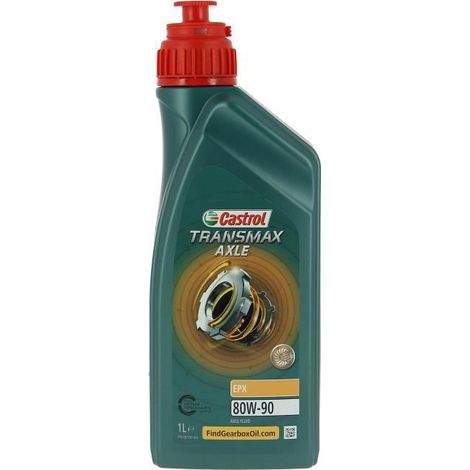 CASTROL 55761 AXLE EPX 80W-90, HUILE DE TRANSMISSION, 1L (1/2)