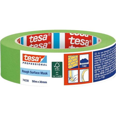 NASTRO PER MASCHERATURA 'ROUGH SURFACE MASK 74338' mm 30 x mt. 50 - colore verde