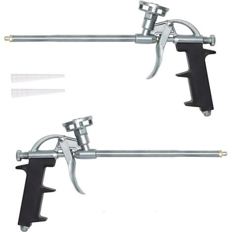 Pistolet à mousse PU pour l'étanchéité et l'isolation thermique, distributeur de mousse pour le remplissage et l'étanchéité des interstices des fenêtres. (1/5)