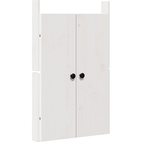 Porte de cuisine MEPPEL Blanc 50 x 9 x 82 cm Bois de pin massif (1/5)