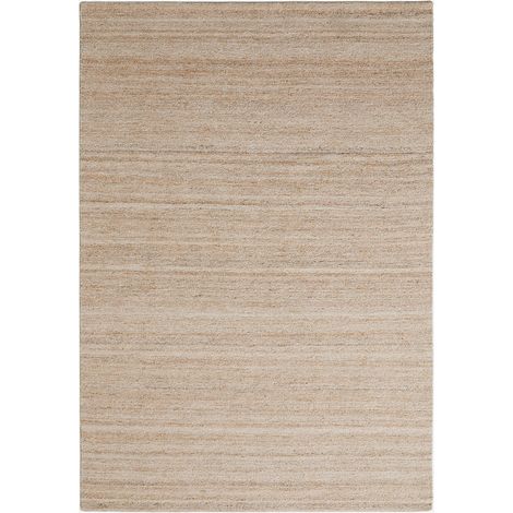 Tapis rectangulaire en polyéthylène Rosauran SKLUM Tapioca Beige 300 x 400 cm (1/4)