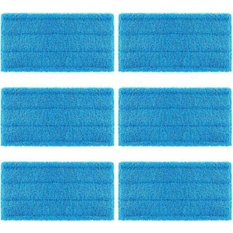 4 Lingette Reutilisable pour swiffer wetjet Serpillières Remplacement wetjet Balai Spray Lavable en Machine (4) (1/5)