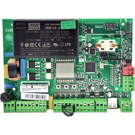 FAAC E145S 790076 E145 230V Original-Motorsteuertafelplatine