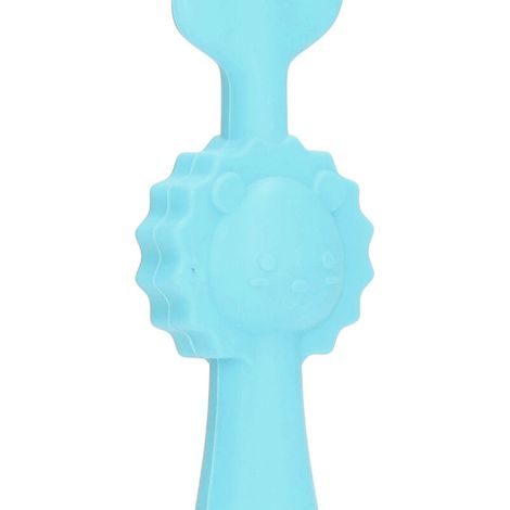 Weicher Silikonspatel für Baby-Wundschutzcreme – Anti-Windel-Saugapplikator, blau (1/5)
