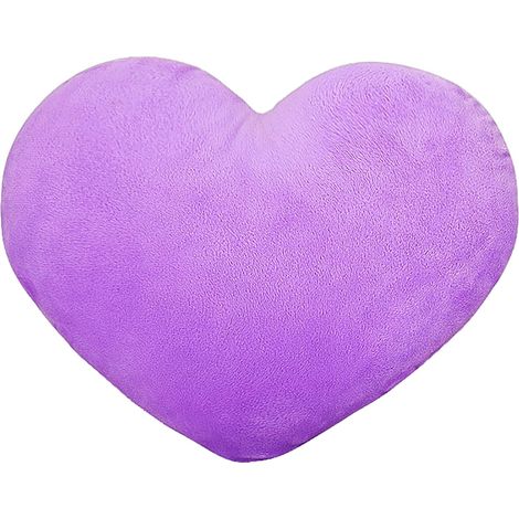 Coussin En Forme De Cœur - 20 cm - Pour Canapé Chambre Bureau - Décor Intérieur Et Confort - 1 Pièce (1/3)